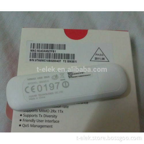 huawei BM351i 2.3GHz IEEE 802.16e-2005 wireless 4g wimax modem